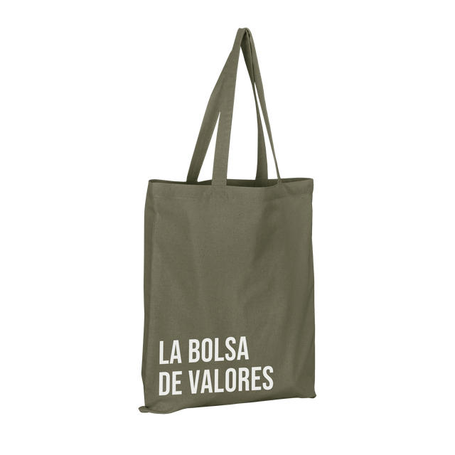 Totebag la Bolsa de valores