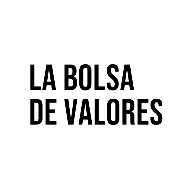 Totebag la Bolsa de valores