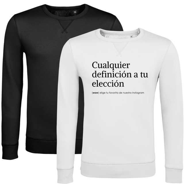 Sudadera: A tu elección