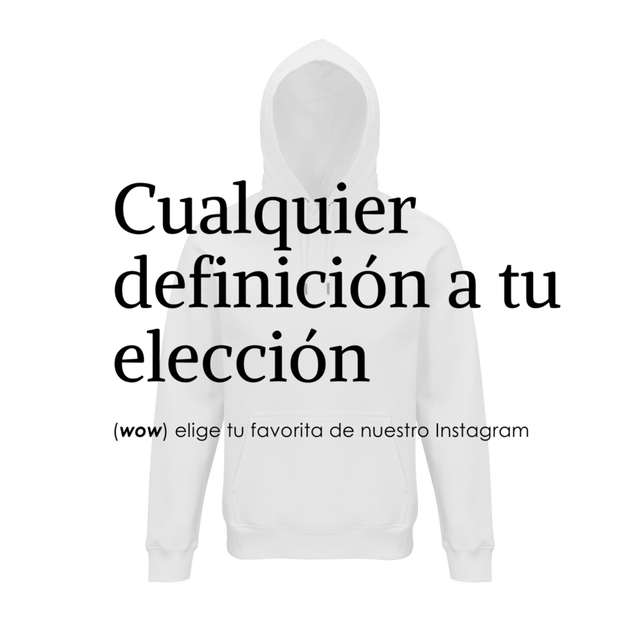 Sudadera: A tu elección